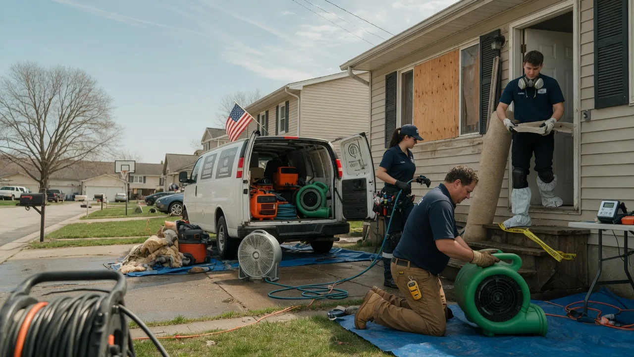 Water Damage Restoration in Tipton, CA near me